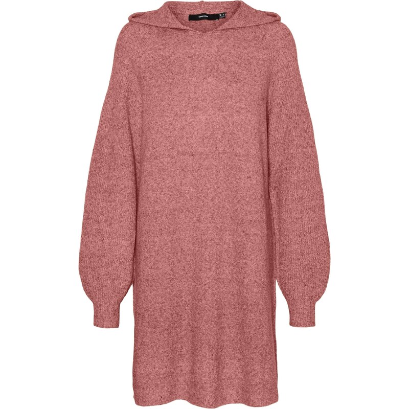 VERO MODA Úpletové šaty DOFFY růže