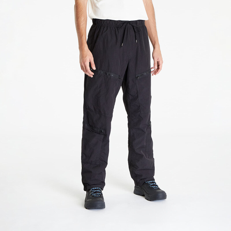 Pánské šusťákové kalhoty C.P. Company Flatt Nylon Loose Utility Pants Black