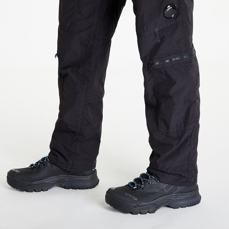 Pánské šusťákové kalhoty C.P. Company Flatt Nylon Loose Utility Pants Black