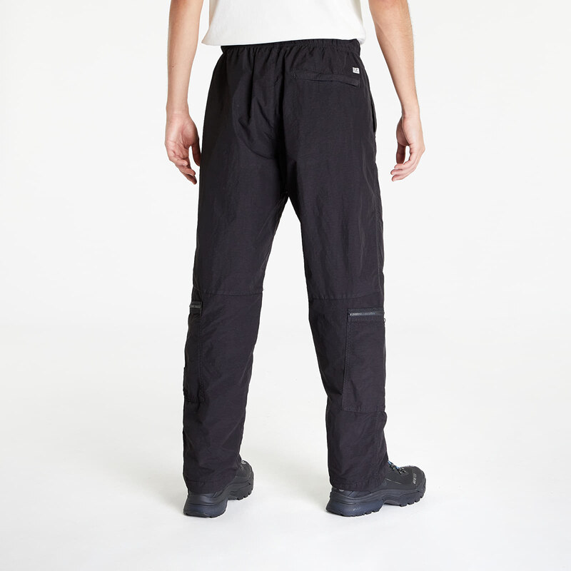 Pánské šusťákové kalhoty C.P. Company Flatt Nylon Loose Utility Pants Black