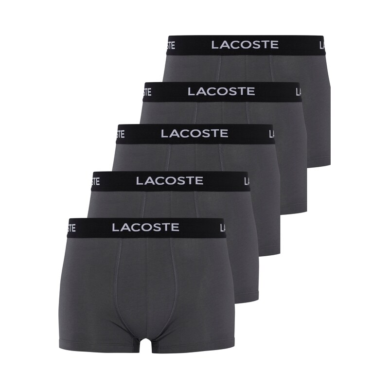LACOSTE Boxerky tmavě šedá / černá / bílá