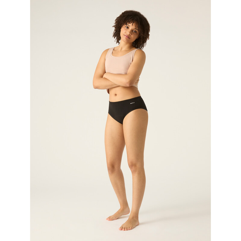 Menstruační kalhotky Modibodi Basic Mid-Rise Brief Moderate-Heavy (MODI4110) XS