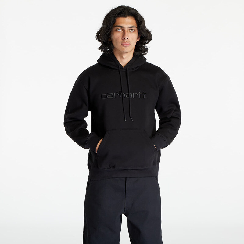 Mikina Carhartt WIP Sweatshirt Hoodie UNISEX Black/ Black XXL