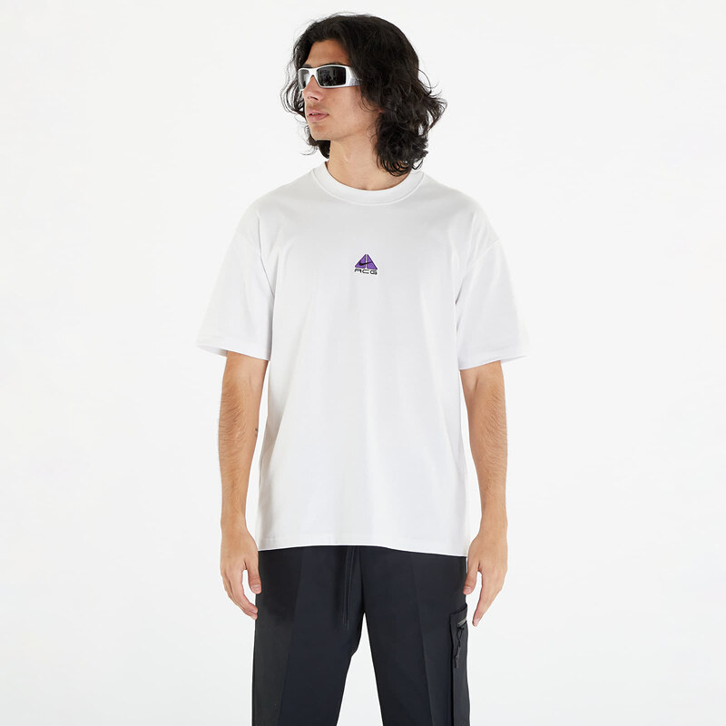 Pánské tričko Nike ACG T-Shirt Summit White/ Purple Cosmos