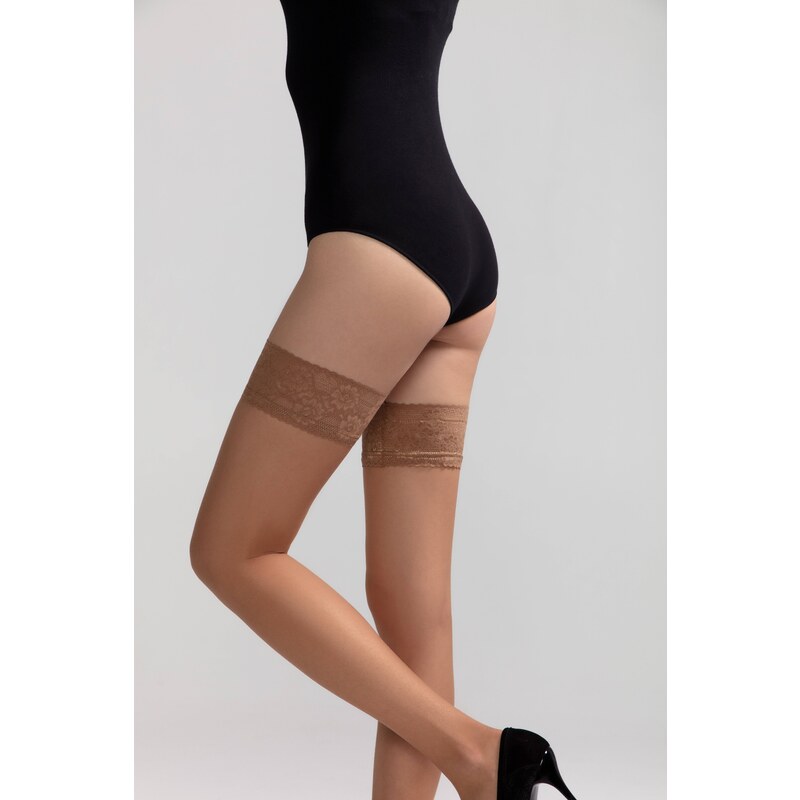 Conte Woman's Hold-Ups Euro-Package Bronz