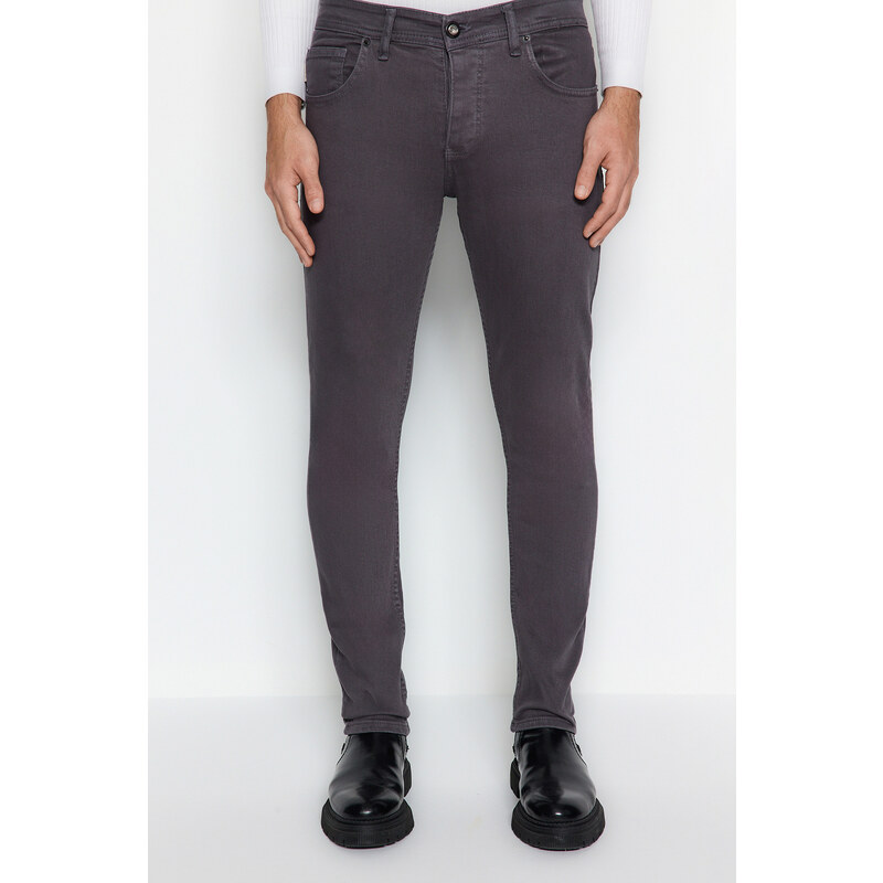 Trendyol Anthracite Skinny Fit Denim Jeans Trousers