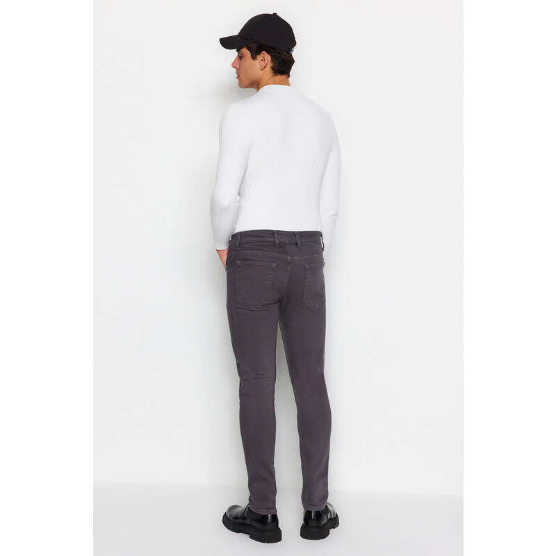 Trendyol Anthracite Skinny Fit Denim Jeans Trousers