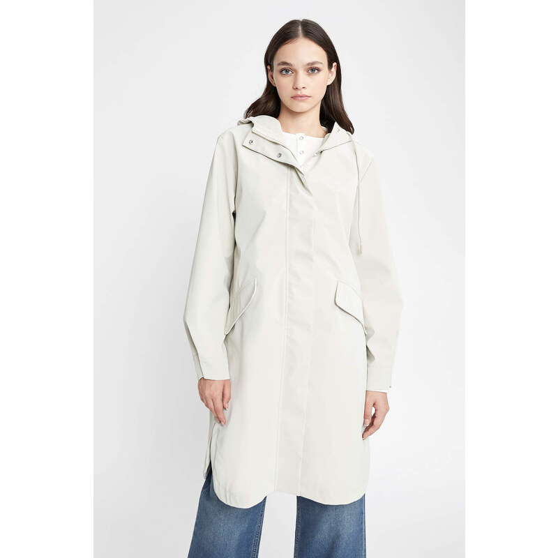 DEFACTO Relax Fit Raincoat