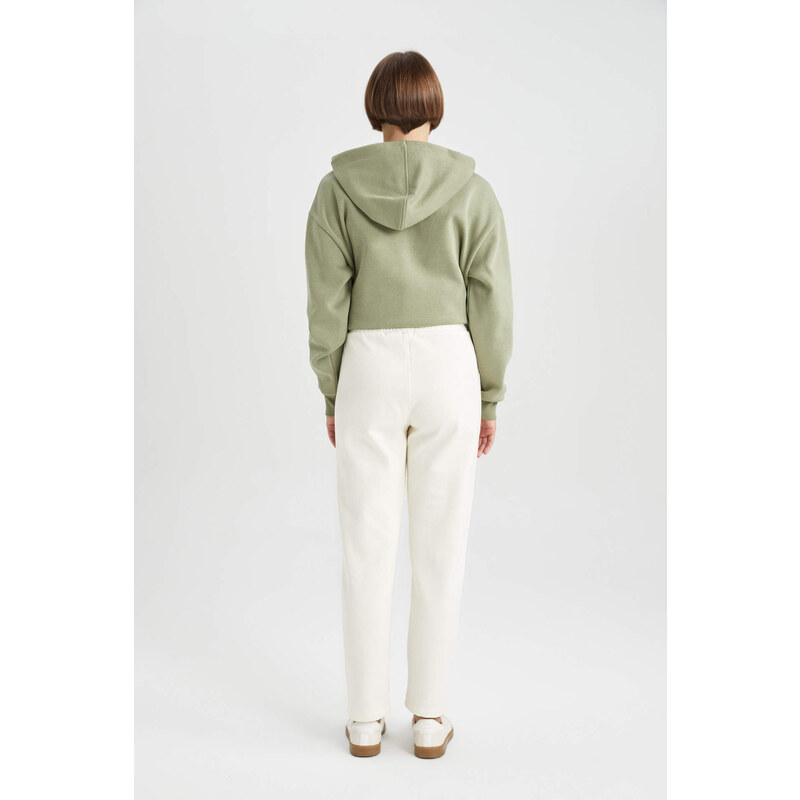 DEFACTO Regular Fit With Pockets Thick Sweatshirt Fabric Pants