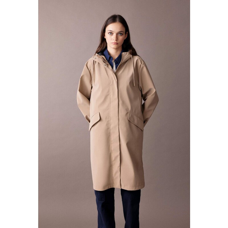 DEFACTO Relax Fit Raincoat