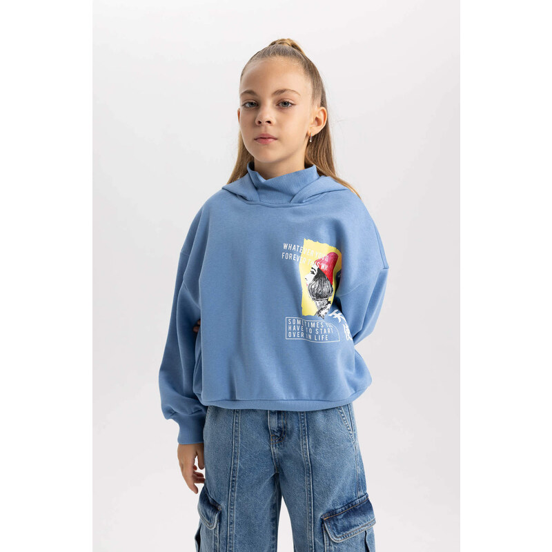 DEFACTO Oversize Fit Sweatshirt