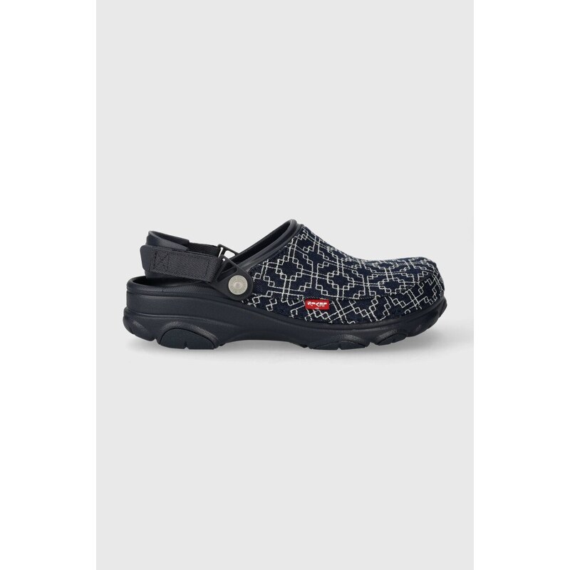 Pantofle Crocs Crocs x Levi's Terain Clog tmavomodrá barva, 208917.410