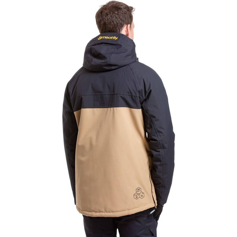 Meatfly pánská SNB & SKI bunda Slinger Tan/Black | Písková