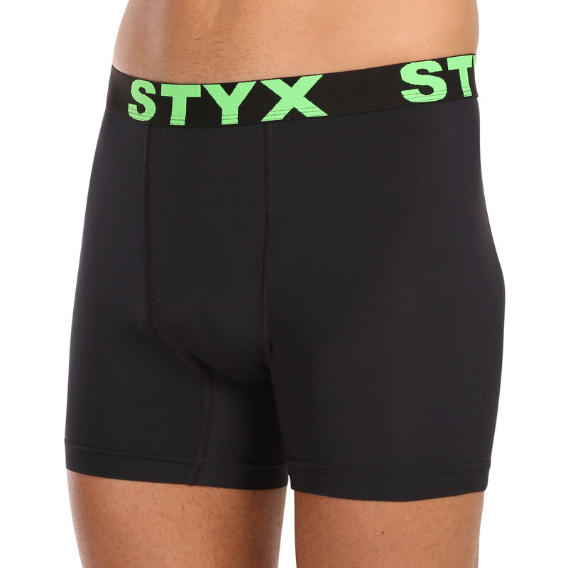 3PACK pánské funkční boxerky Styx černé (3W96012)