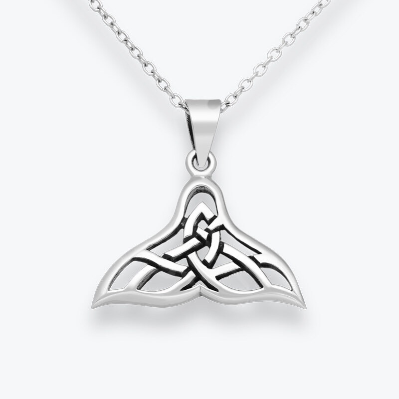 Estemia Stříbrný řetízek Ploutev triquetra - Ag925 87449564