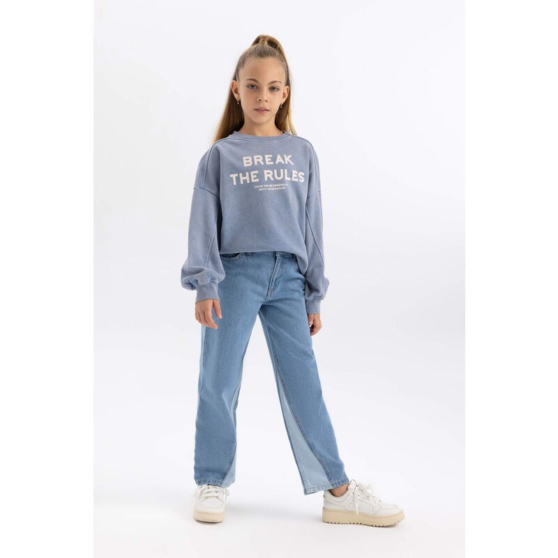 DEFACTO Oversize Fit Sweatshirt