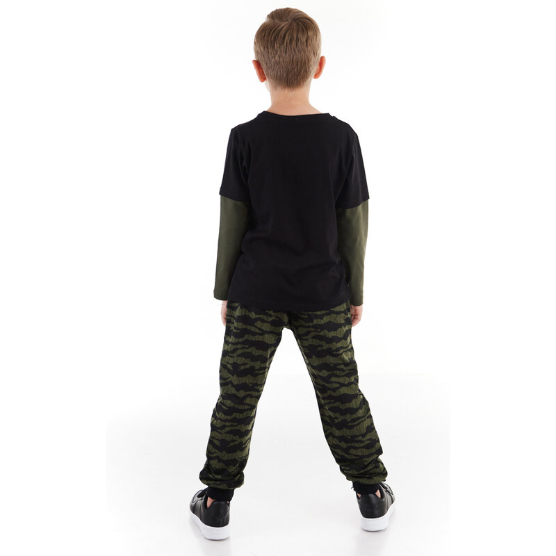 mshb&g Truck Camouflage Boys T-shirt Trousers Suit