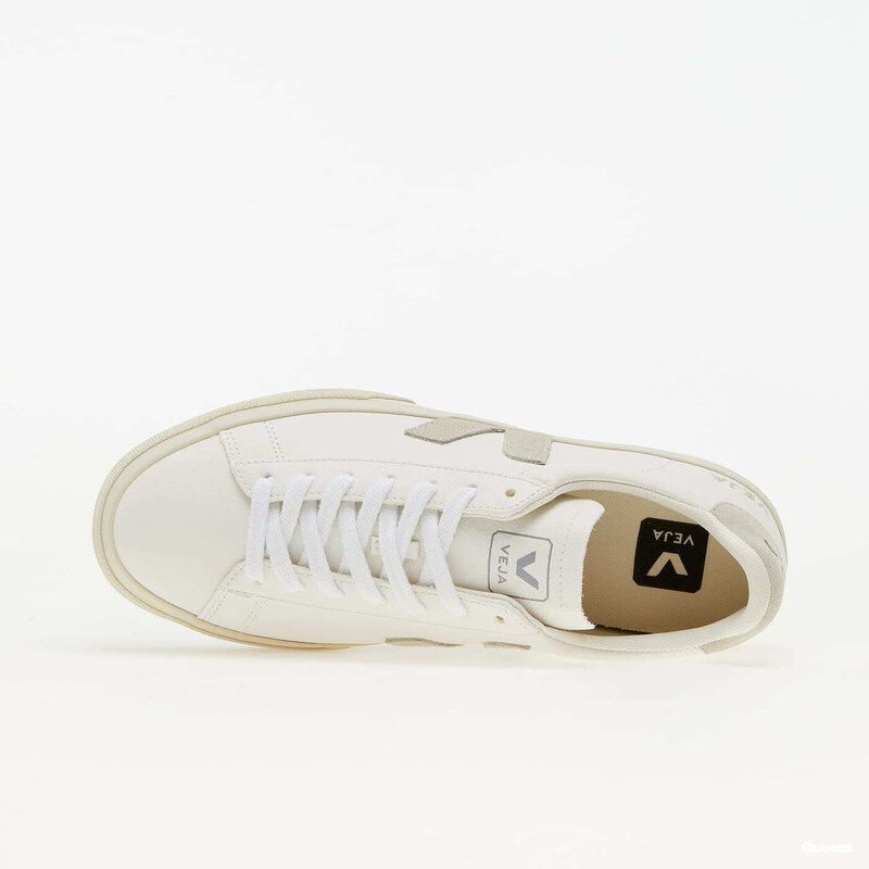 Veja Campo Chromefree Leather Extra White/ Natural Suede