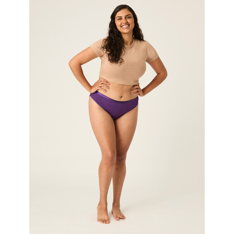 Menstruační kalhotky Modibodi Classic Bikini Heavy-Overnight Helio (MODI4005H) XS