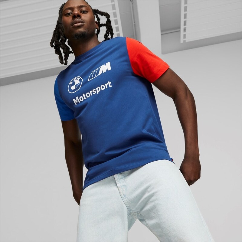 Puma BMW MMS ESS Logo Tee blue