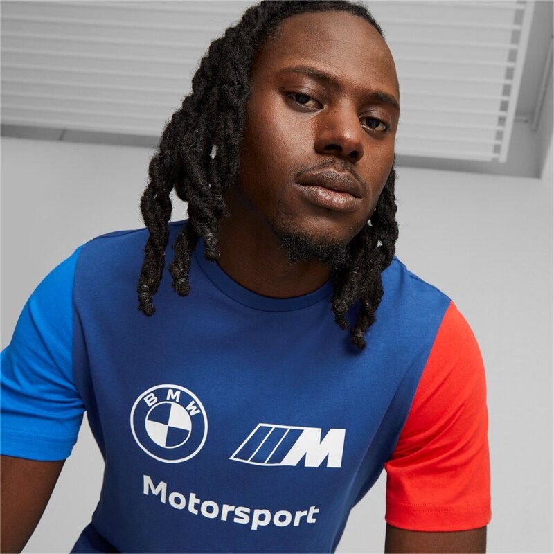 Puma BMW MMS ESS Logo Tee blue