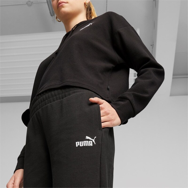 Puma ESS ELEVATED Pants cl black