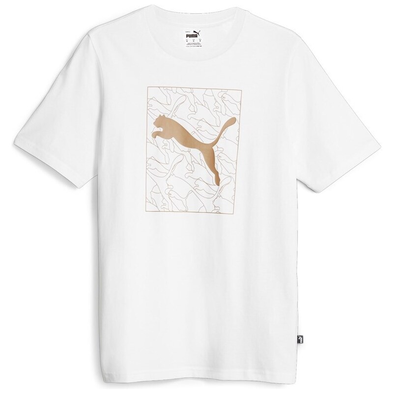 Puma GRAPHICS Cat Tee white