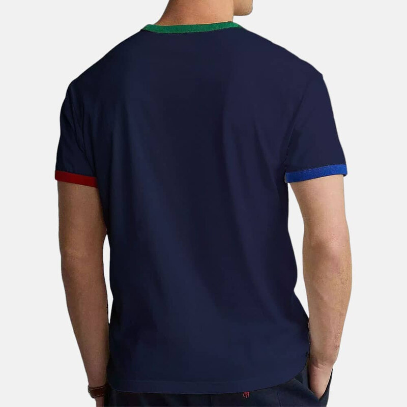 Pánské modré triko Ralph Lauren 55620