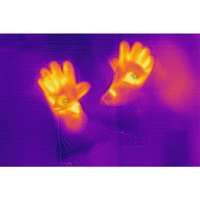 Lyžařské rukavice s vyhříváním Glovii GS8 M