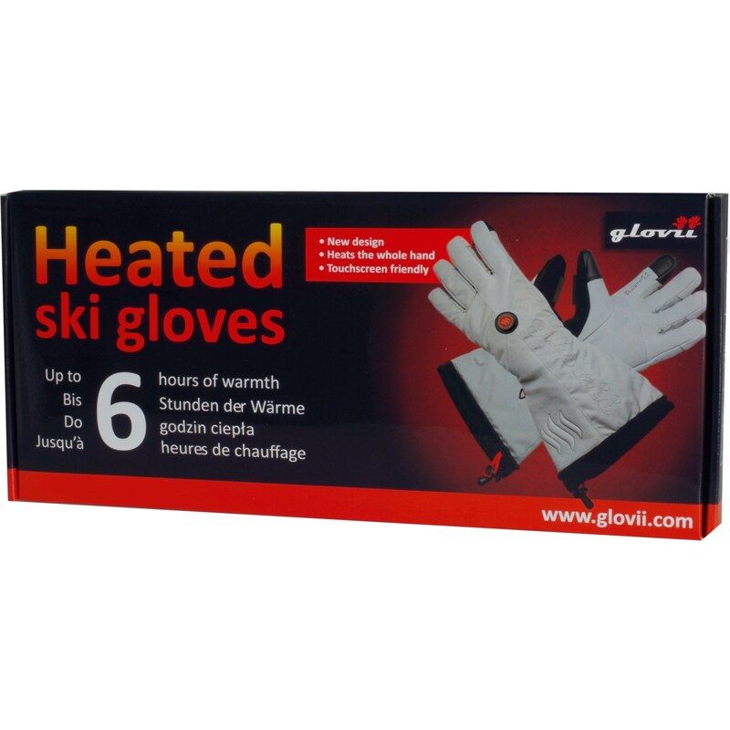 Lyžařské rukavice s vyhříváním Glovii GS8 L