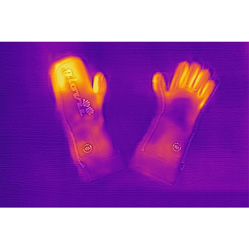 Univerzální rukavice s vyhříváním a nepromokavým povrchem Glovii GYB S-M