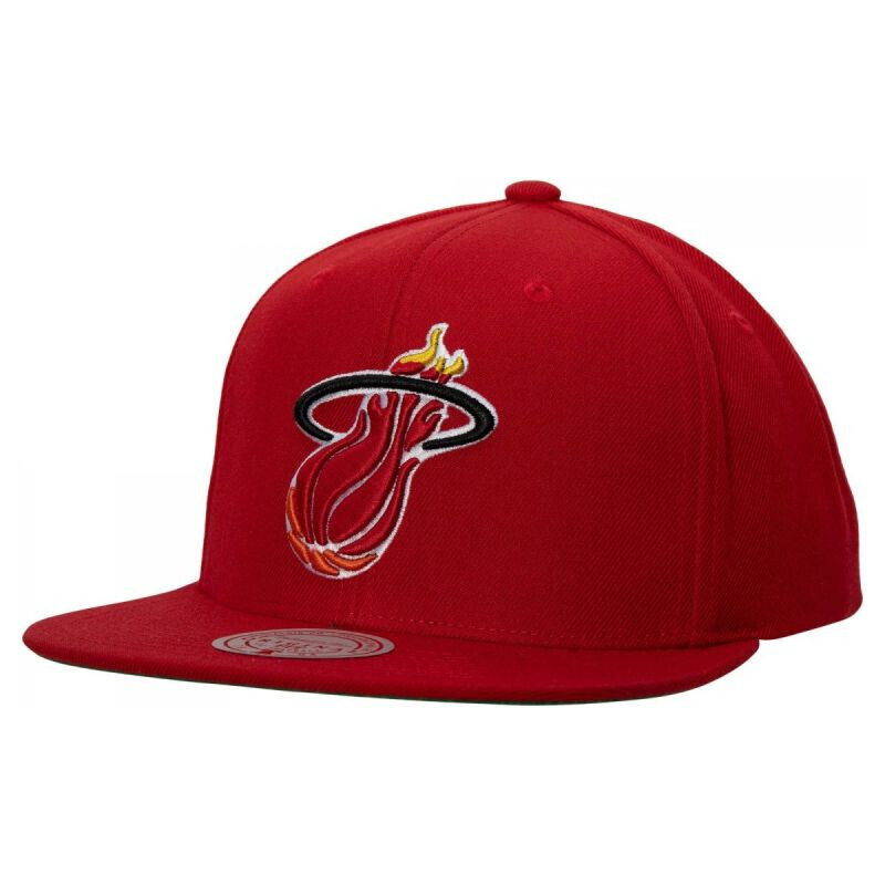 Kšiltovka Mitchell & Ness NBA Miami Heat Team Ground 2.0 Snapback Hwc Heat HHSS3258-MHEYYPPPRED1