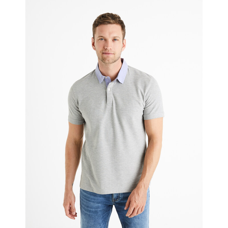 Celio Polo tričko pique Depetita - Pánské