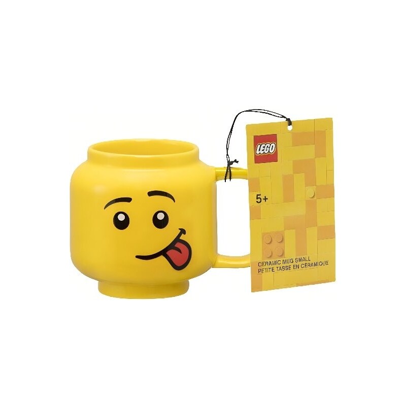 Lego Žlutý keramický hrnek LEGO Silly 255 ml