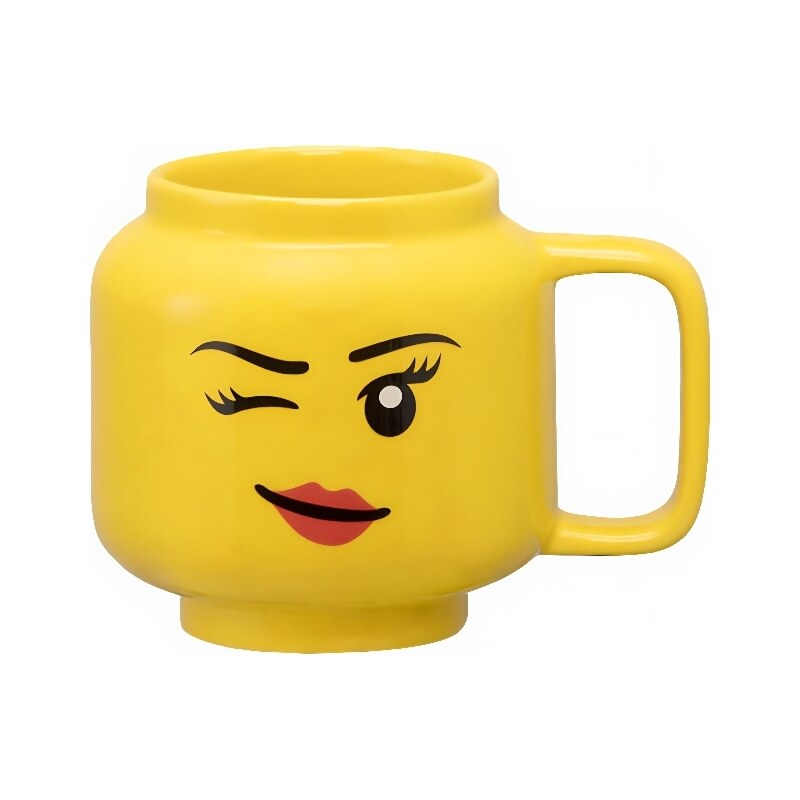 Lego Žlutý keramický hrnek LEGO Winky 255 ml