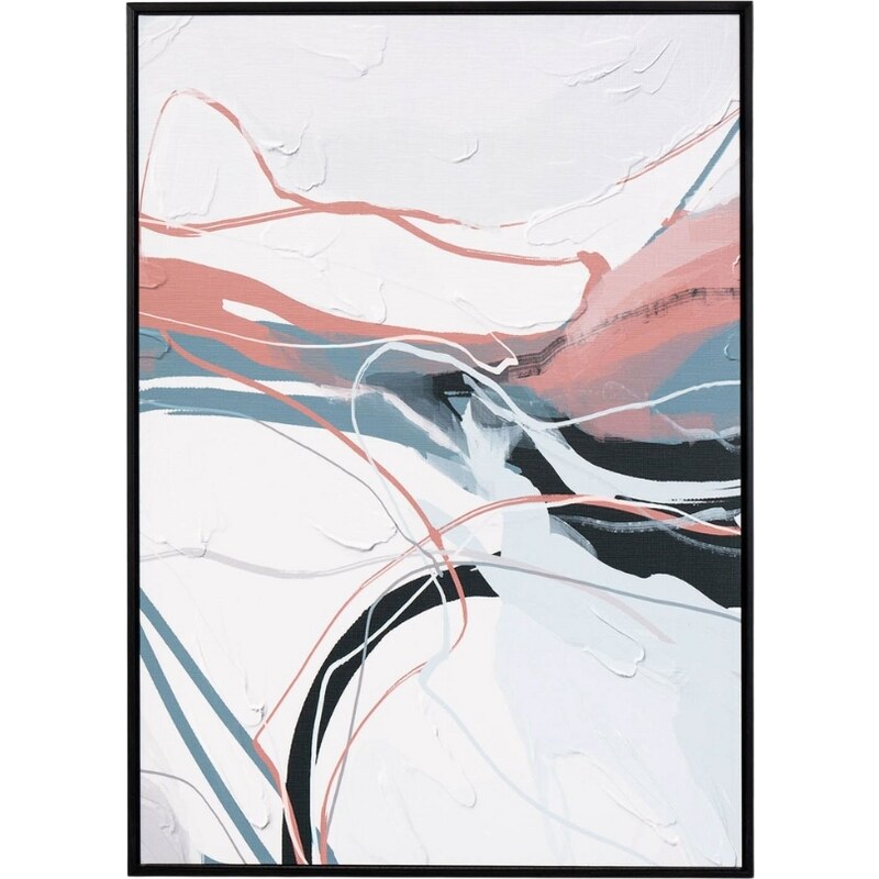 Set tří abstraktních obrazů Somcasa Liquid 70 x 50 cm