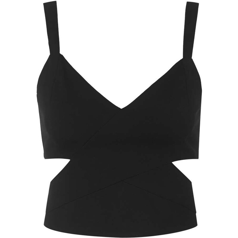 Topshop **Cut-Out Crop Top by WYLDR