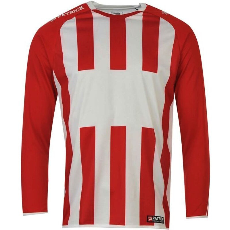 pánské tričko PATRICK - RED/WHITE/BLK - 2XL - (drobná vada) SLEVA!