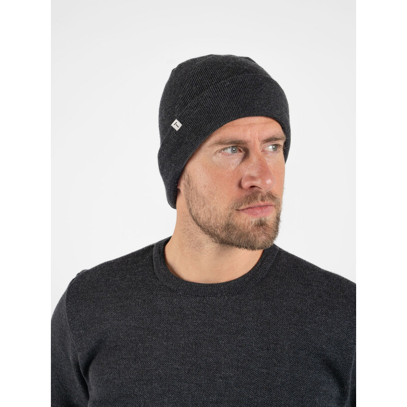 Unisex merino čepice TallGuys | Dark gray