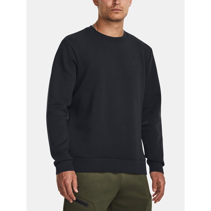 Under Armour MMikina UA Unstoppable Flc Crew-BLK - Pánské