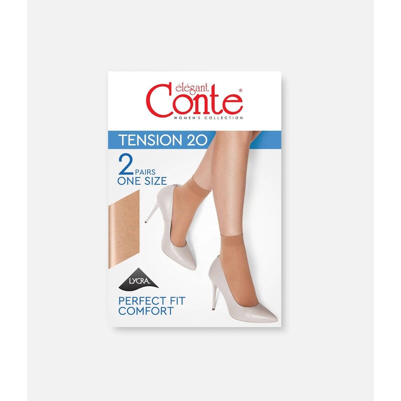 Conte Woman's Socks Bronz
