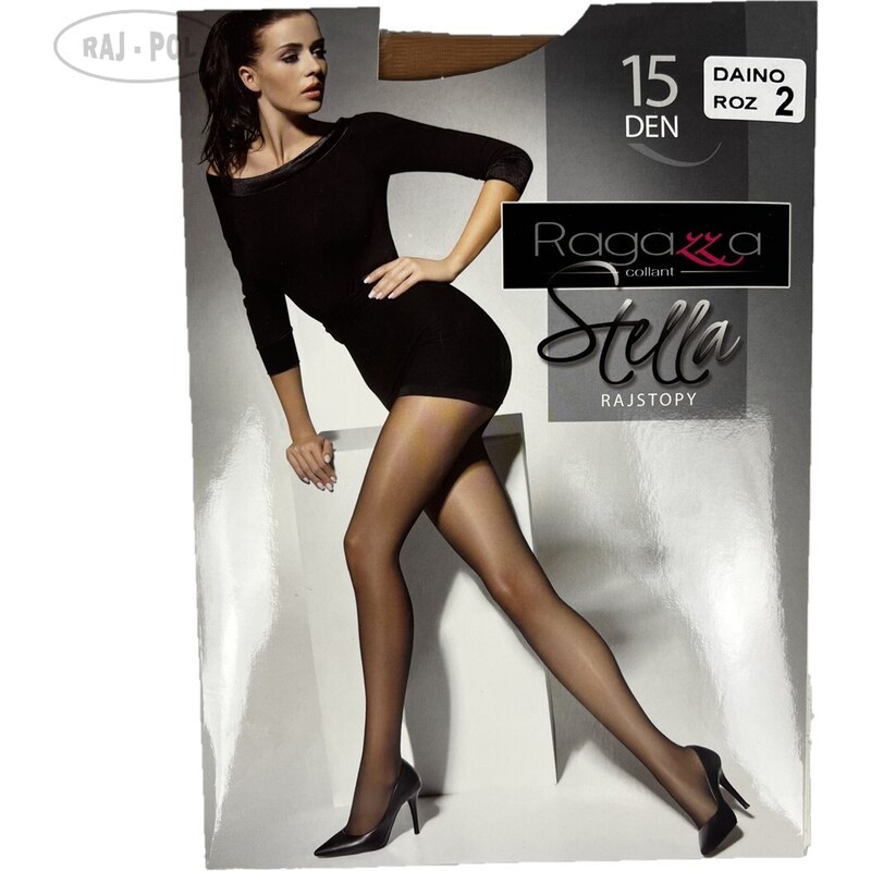 Raj-Pol Woman's Tights Stella 15 DEN Daino