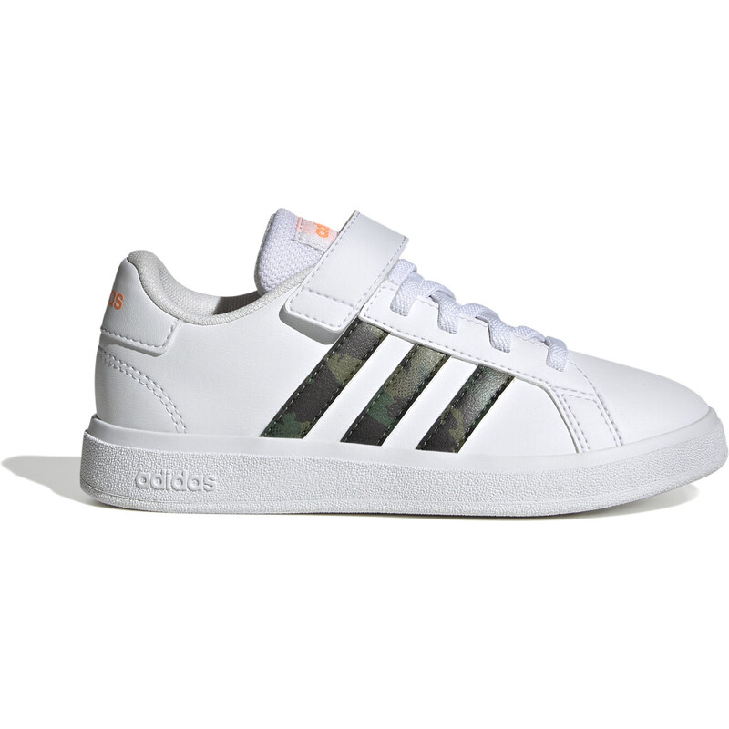 adidas Performance adidas GRAND COURT 2.0 EL K FTWWHT/FTWWHT/SCRORA