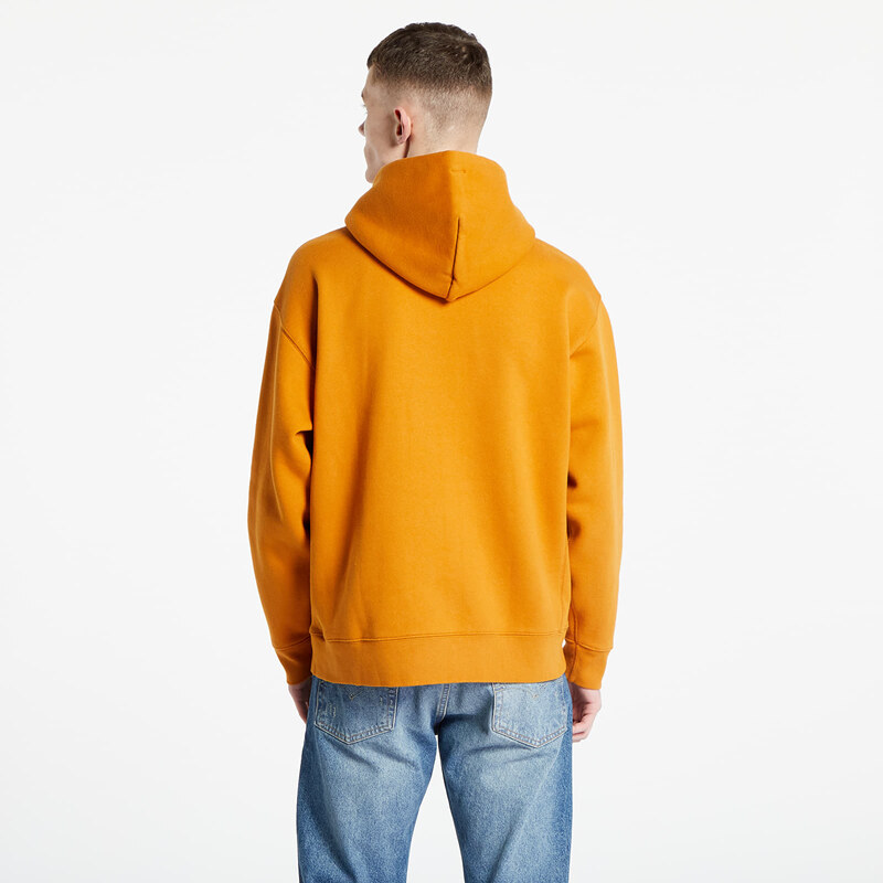 Pánská mikina Levi's Skate Hooded Sweatshirt Sorrel - Orange