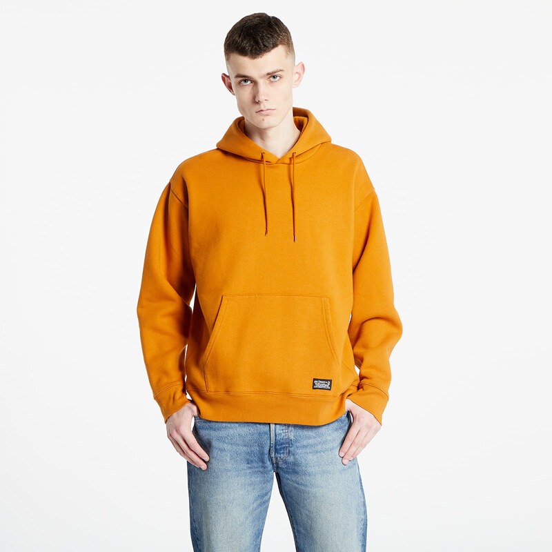 Pánská mikina Levi's Skate Hooded Sweatshirt Sorrel - Orange