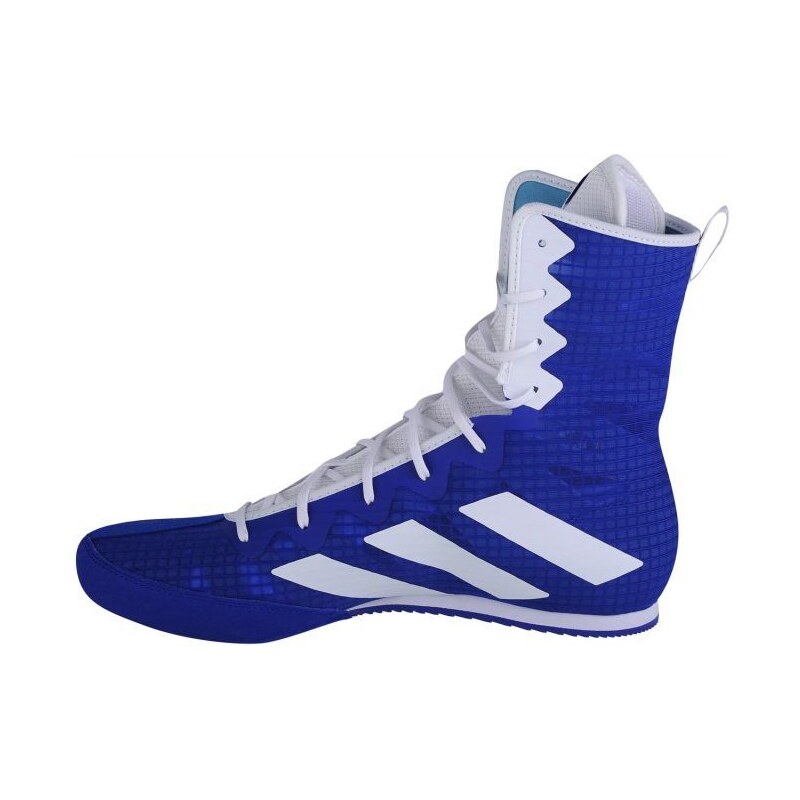 Pánské boxerské boty Adidas Box Hog 4 modré velikost 48