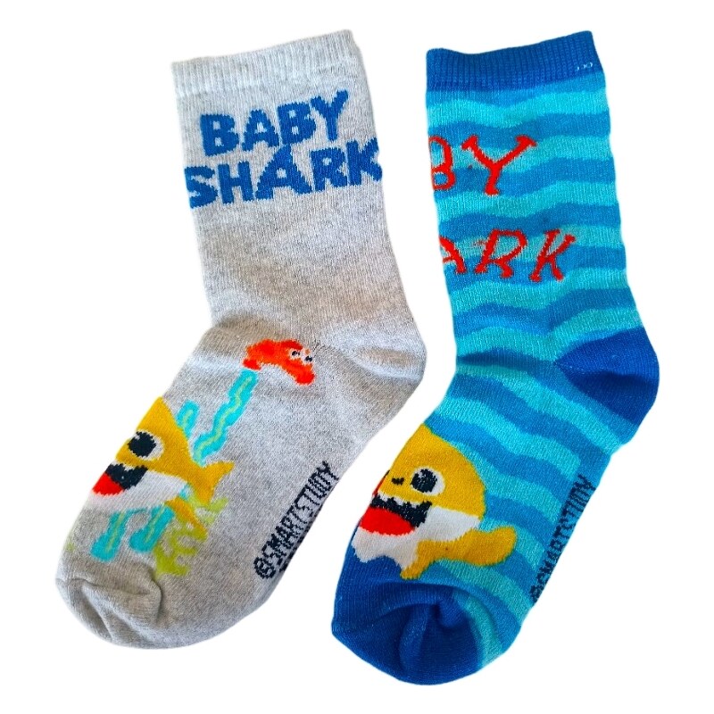 Baby Shark ponožky 2 pack