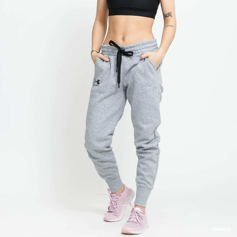 Dámské tepláky Under Armour Rival Fleece Joggers Gray