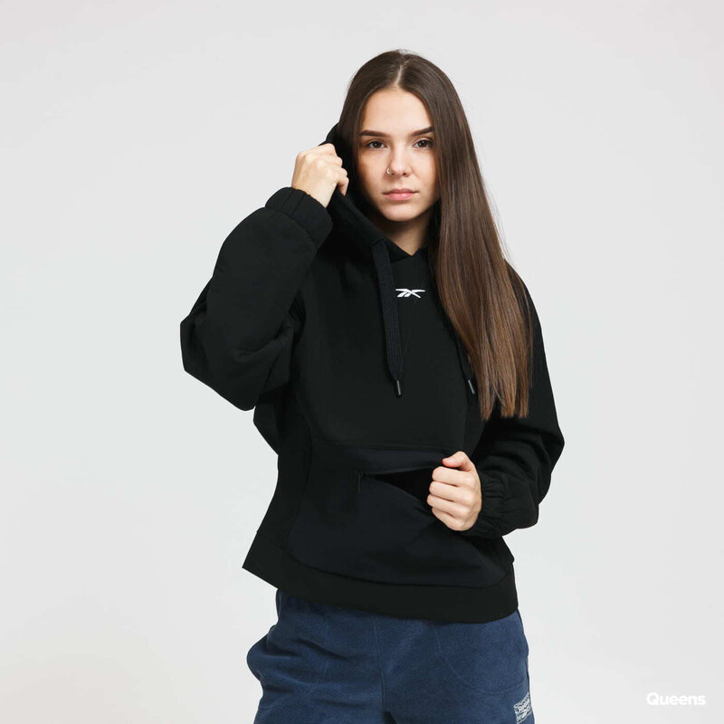 Mikina Reebok TS Edgeworks Hoodie Black M