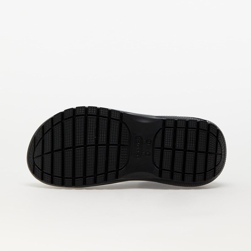 Pantofle Crocs Classic Mega Crush Sandal Black